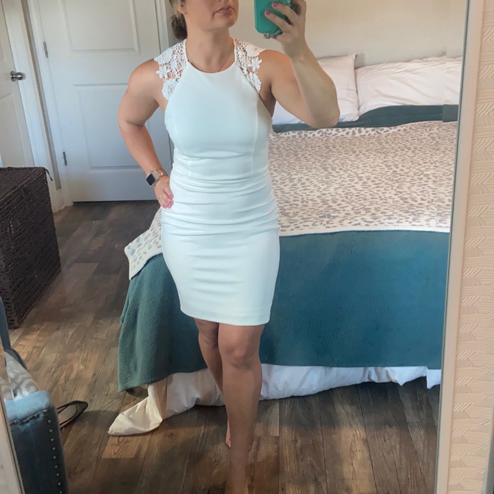 Lulus white dress